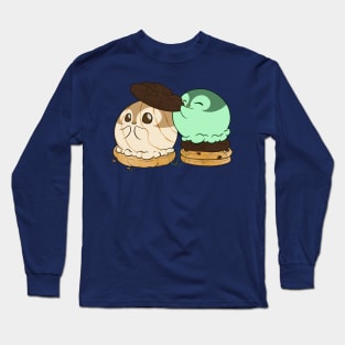 Penguinscoops - cookie sandwich Long Sleeve T-Shirt